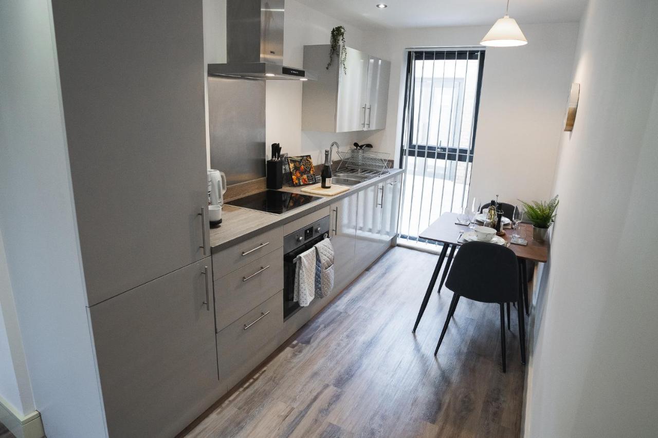 Modern 1-Bed Apartment - City Centre - Free Wi-Fi - New - Manchester Extérieur photo